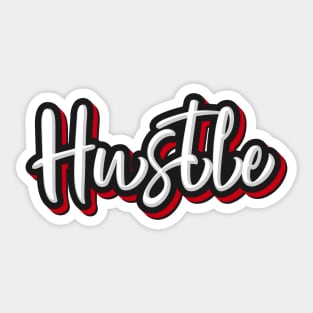 Hustle Sticker